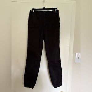 American Eagle Black Stretch Jogger Jeggings
